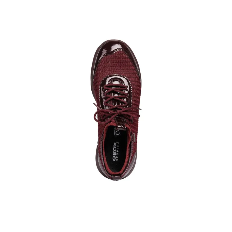 GEOX Nebula Low Top Casual Shoes Women's Red-3