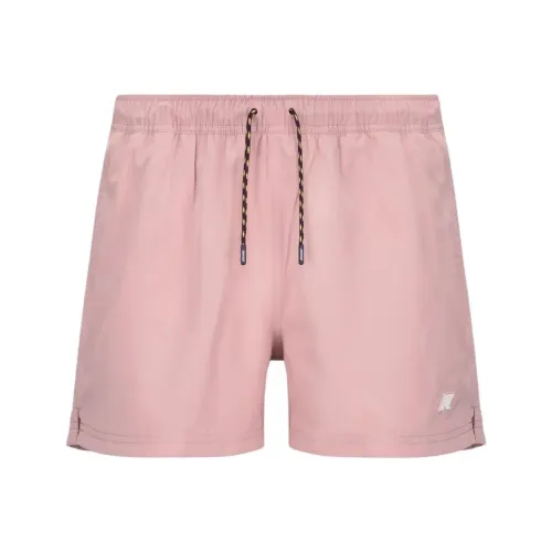 K WAY Swimming Shorts Men's Pink