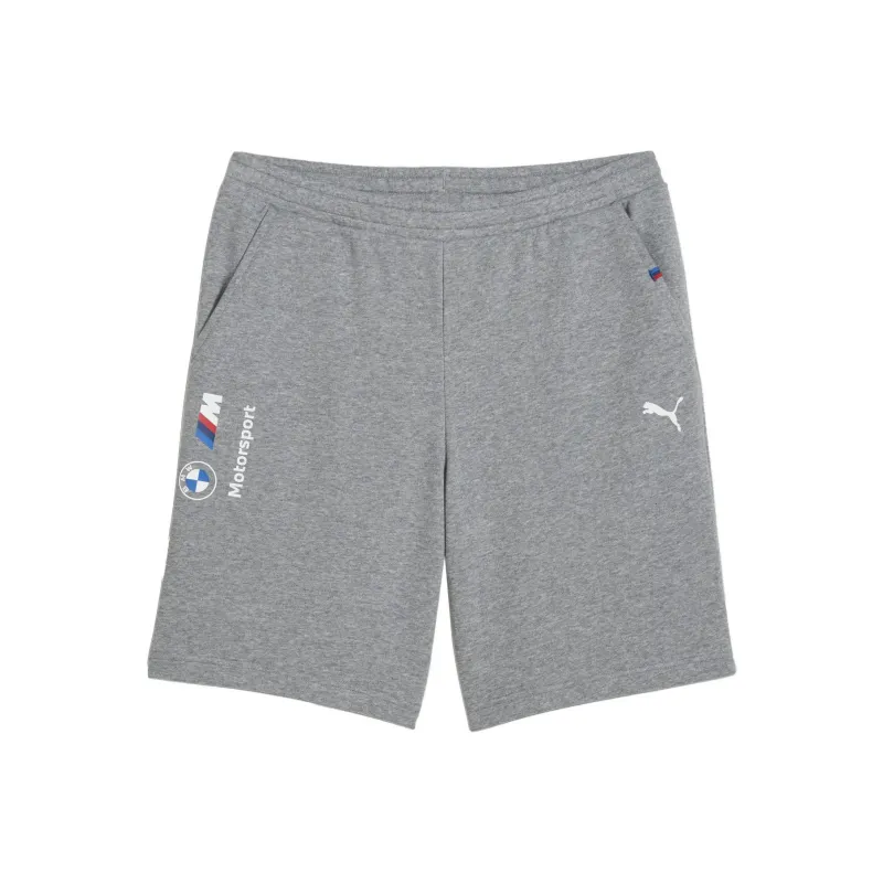 PUMA BMW MMS ESS SWEAT SHORTS FT Casual Shorts Men's Gray-0