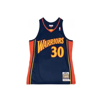 Mitchell Ness 'NBA Golden State Warriors 09 Steph Curry' Authentic Road Jersey Vest Top
