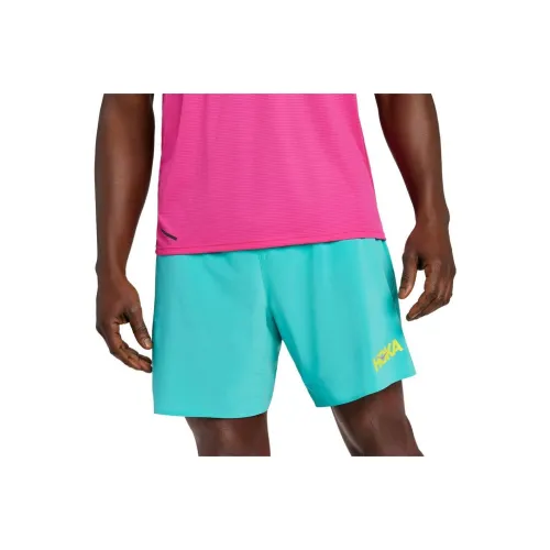 HOKA ONE ONE Casual Shorts Men Ceramic Blue