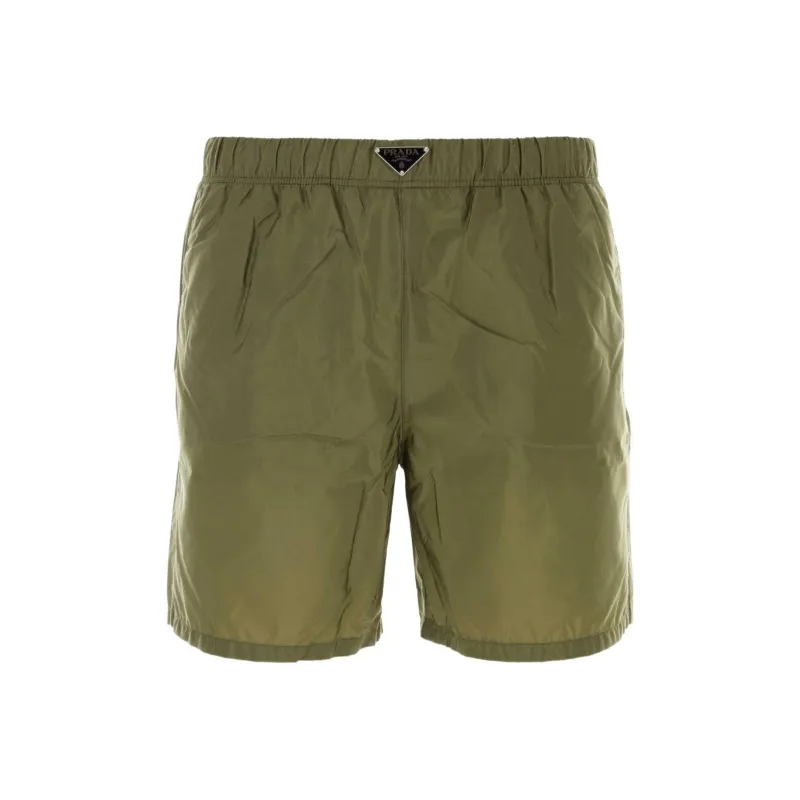 PRADA Re Nylon Swim Shorts-0