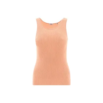 ASPESI Sleeveless Ribbed Tank Top