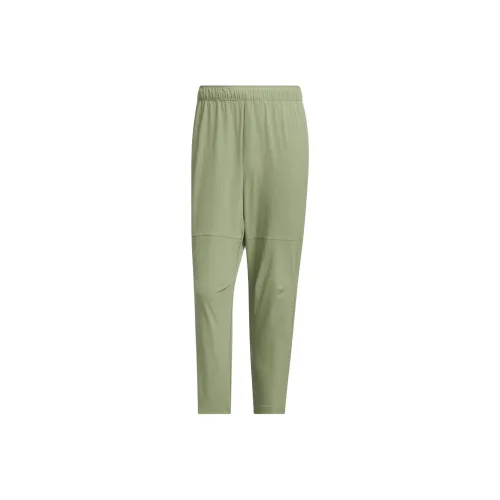 Adidas MUST HAVES WOVEN PANTS Casual Pants Unisex Tent Green
