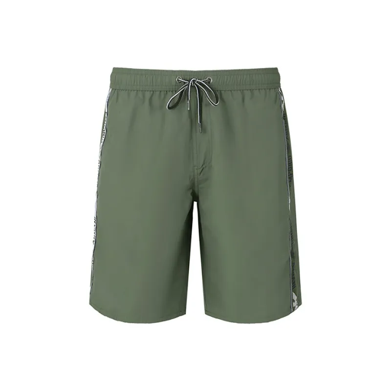 EMPORIO ARMANI FW24 Beach Shorts Men's Army Green-0