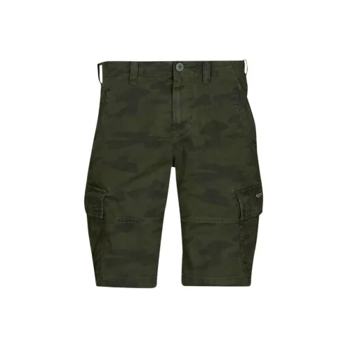 SUPERDRY Casual Shorts Men's Green