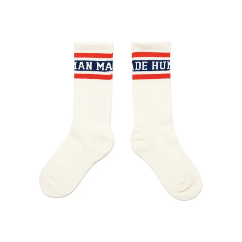HUMAN MADE Unisex Mid Calf Socks-3
