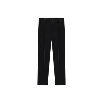 SEVEN Velvet Cotton Height Enhancing Carrot Pants Casual Pants For Fall And Winter Men's Black