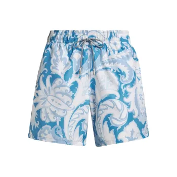 ETRO Summer Paisley Swim Shorts