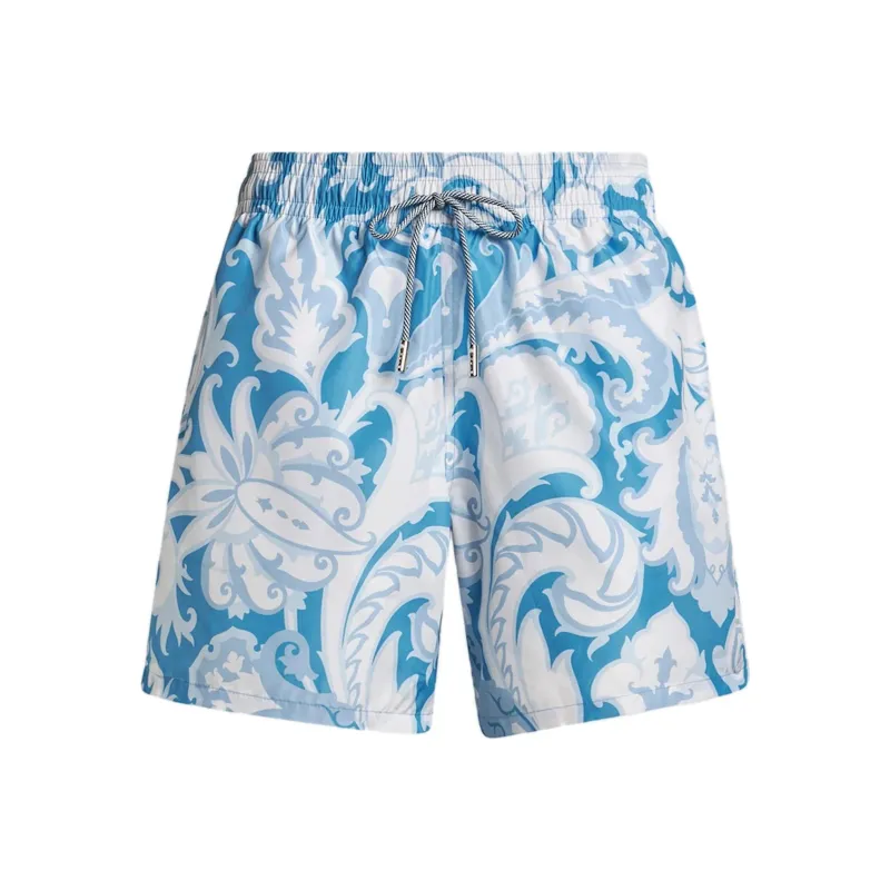 ETRO Summer Paisley Swim Shorts-0
