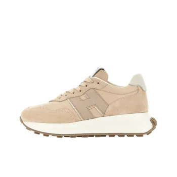 HOGAN H641 Low Top Casual Shoes Women's Beige
