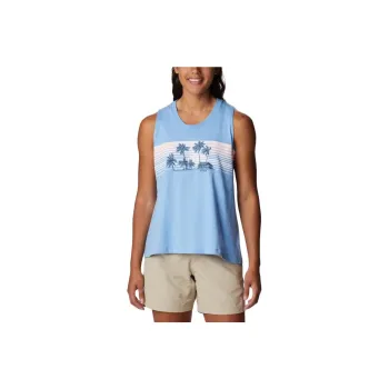 Columbia Tank Tops Women's Blue