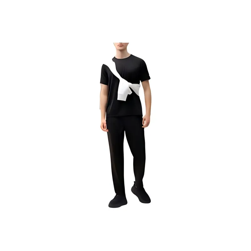 UNIQLO x RUIDIANYUNDONGYUAN Swedish Athlete Joint Series Casual Pants Unisex Black-0