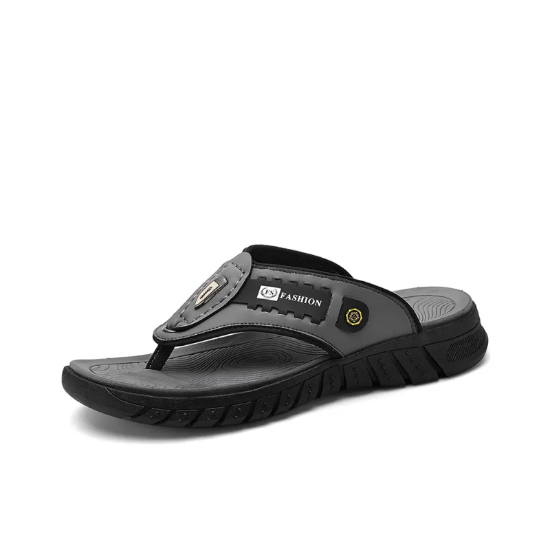 Shiozawa Stitching Slip Resistant Quick Dry Flip Flops Men's-1