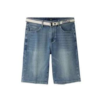 HLA Denim Shorts Men's Denim Blue Transition Color Light 10