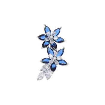 VIOLET Synthetic Cubic Zirconia Brooches Women's