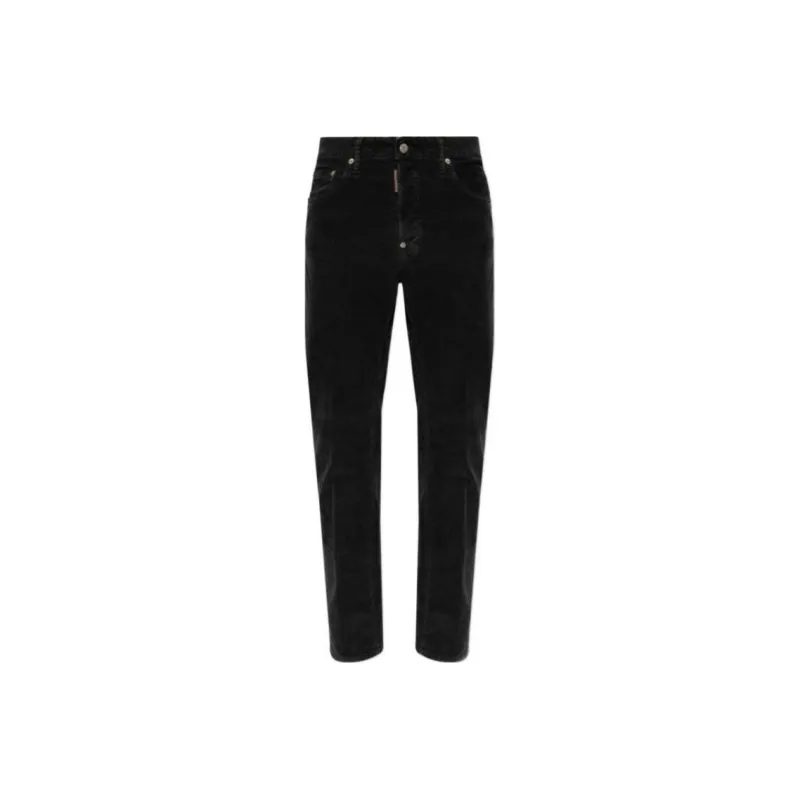 DSQUARED 2 Straight Leg Corduroy Trousers-0