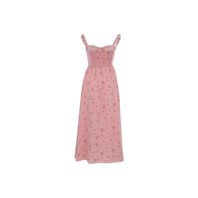 ABBY GODDESS Slip Dress Women's Pink-1