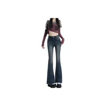 LCEVHZ'S Jeans Women's Vintage Blue