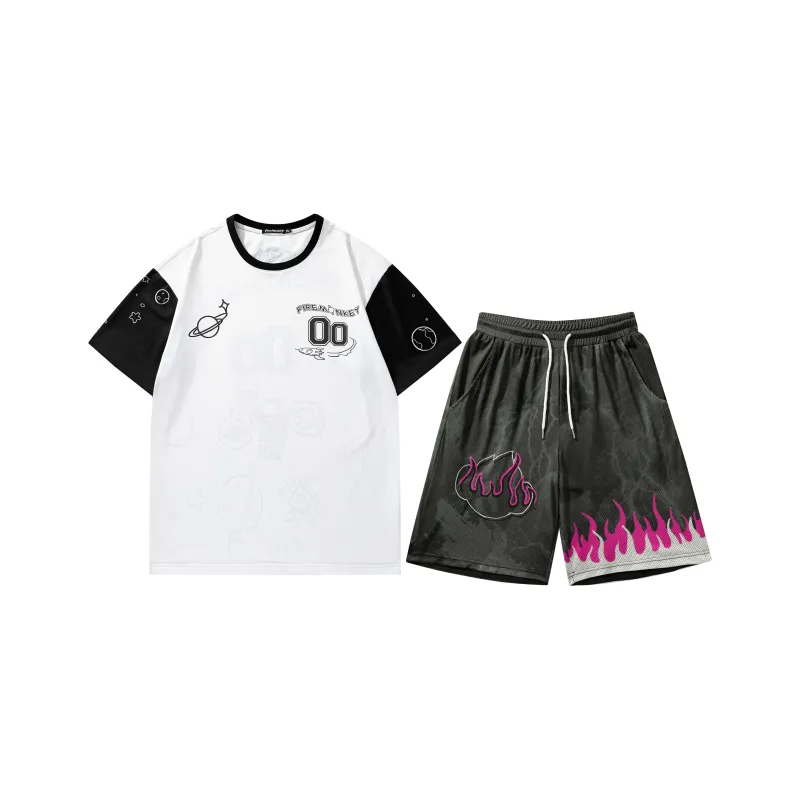 FireMonkey Basketball Suits Unisex-0