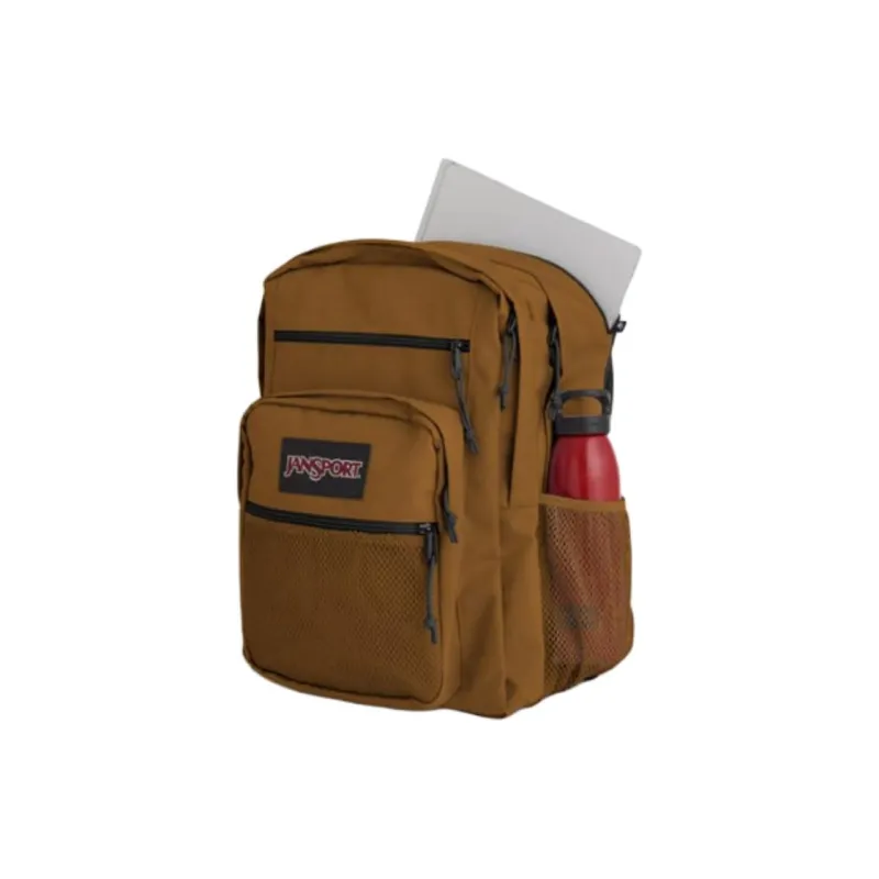 JanSport Polyester Backpack Unisex Dark Brown-3