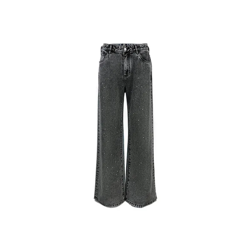 YLDP Jeans Unisex Black-0