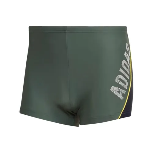Adidas WORDING SWIM BOXERS Swimming Shorts Men's Green