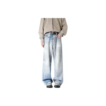 PANDA ADEVIL Jeans Unisex Light Blue