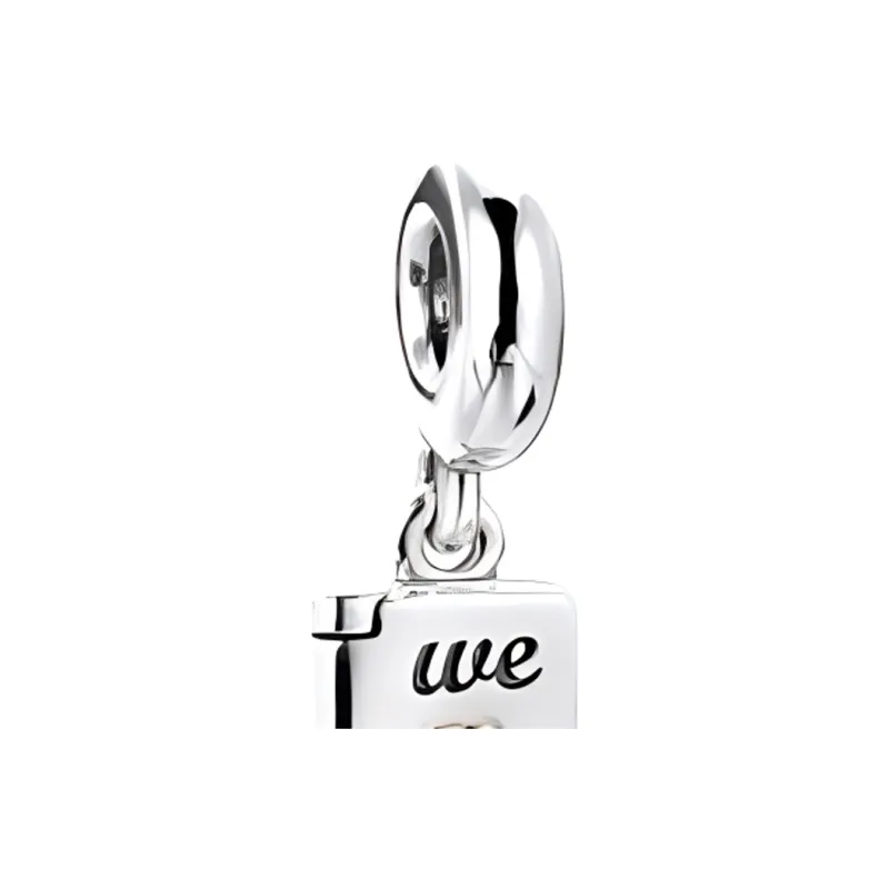 Pandora 14K Gold Pendants Women's Silver-1