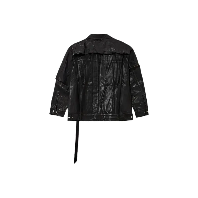 Rick Owens DRKSHDW Giacca In Denim Jumbo Worker Jacket-1