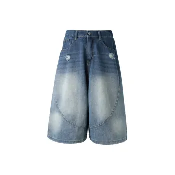 SWAMP AREA Denim Shorts Unisex