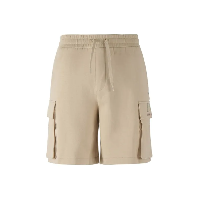 ARMANI EXCHANGE Casual Shorts Men Beige Yellow-0