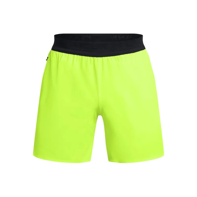 Under Armour UA Peak Casual Shorts Men's Green Yellow-0