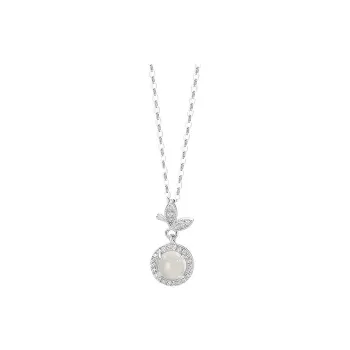 LUXLINE Natural Chalcedony Necklaces Women's