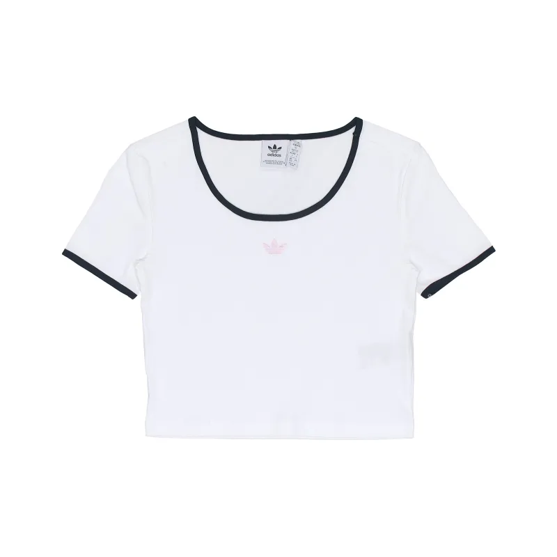 Adidas Originals T Shirt Women's White-0