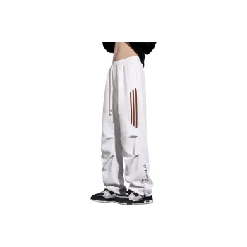 FOMOCE Casual Pants Unisex Light Gray