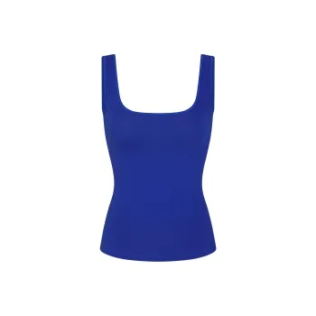 SKIMS Tank Tops Women's COBALT/Cobalt Blue