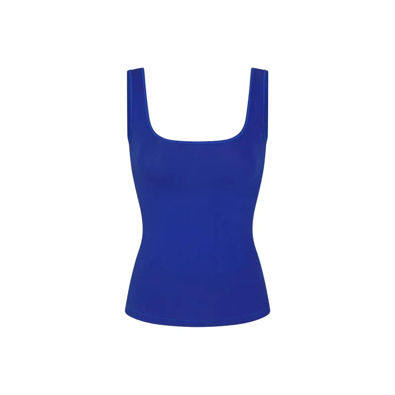 SKIMS Tank Tops Women's COBALT/Cobalt Blue-0