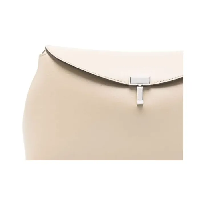 TOTEME T Lock Clutch Bag-3