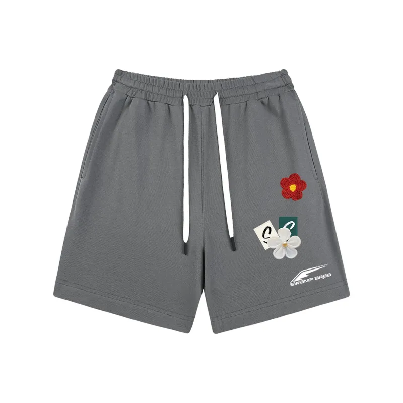 SWAMP AREA Casual Shorts Unisex-10