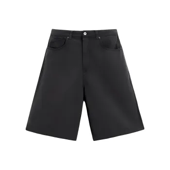 ZARA Denim Shorts Men's Coal Gray