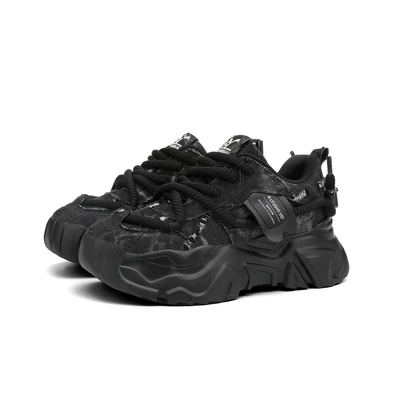 RIFUGIO VO' Shock Absorbers With Slip Resistant And Abrasion Resistant Properties Low Top Chunky Sneakers Unisex-61