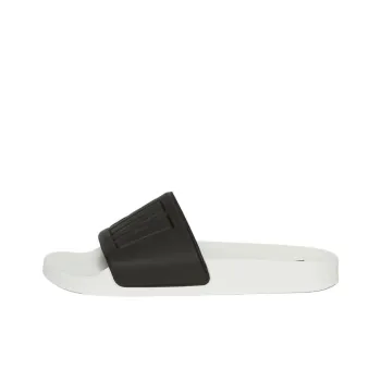 MSGM Slide Slippers Men's Black White