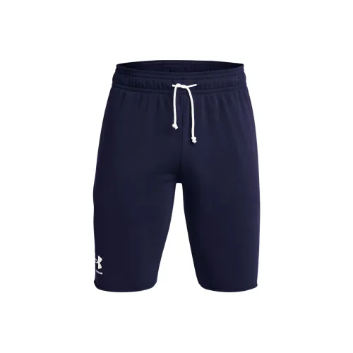 Under Armour UA Rival Casual Shorts Men's Dark Blue