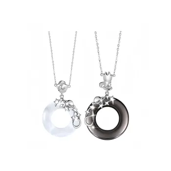 PUENTE S925 Silver Necklaces Unisex