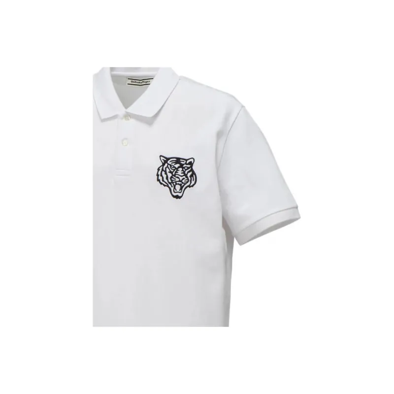 Onitsuka Tiger Polo Shirt Unisex White-2