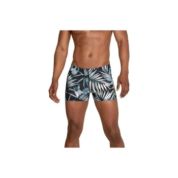 Speedo Hothouse Floral Square Leg Navy Creora Highclo Swimming Shorts Men's
