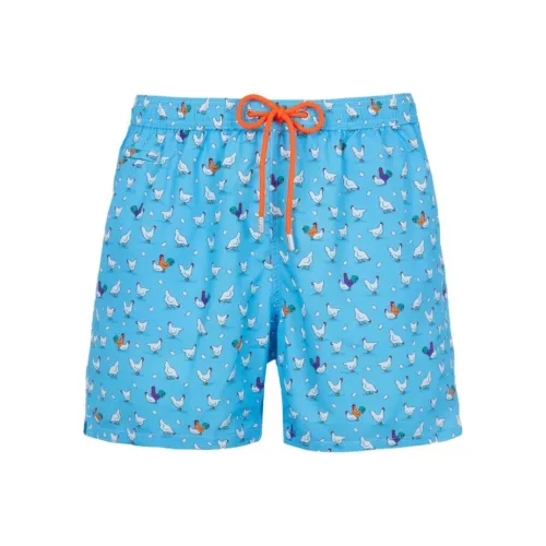 MC2 Saint Barth Chicken-print Swim Shorts