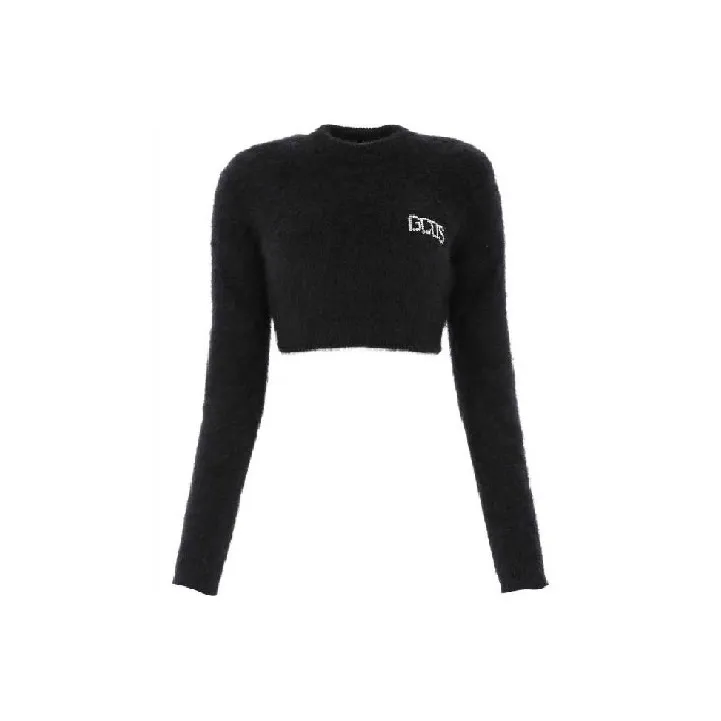 GCDS Loose Fit Sweater Women's Black-0