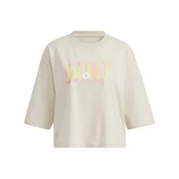 Adidas Neo Crop Tops Women's Bauxite Brown